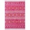 Safavieh Rectangular Adirondack Contemporary Area RugFuchsia & Ivory 8 x 10 ft. ADR277R-8 - alternate 1